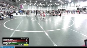 53 lbs Cons. Semi - Henry DeBeaumont, Moses Lake WC vs Treyson Ross, Punisher Wrestling Company