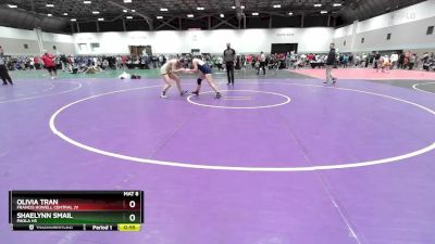 145B 1st Place Match - Shaelynn Smail, Paola HS vs Olivia Tran, Francis Howell Central JV