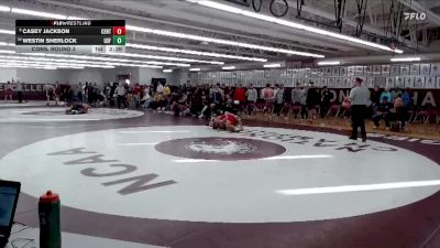 149 lbs Cons. Round 3 - Casey Jackson, Central vs Westin Sherlock, Sioux Falls