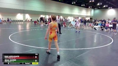 106 lbs Placement Matches (16 Team) - Max Applegate, West Forsyth vs Sean Gamer, Ohio Devils
