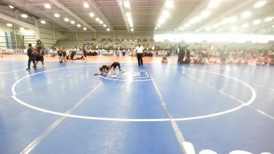 52 lbs Semifinal - Apollo Hawkins, Mat Assassins Gray vs Corbyn Zitek, Untouchables