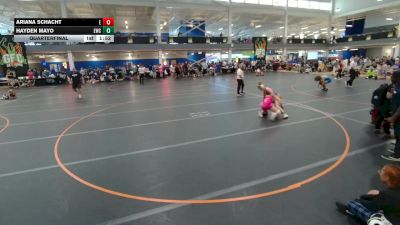 145 lbs Quarterfinal - Ariana Schacht, Unattached vs Hayden Mayo, Unattached