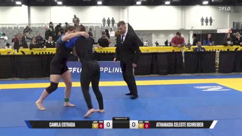 Athanasia Celeste Schreiber vs Camila Estrada 2025 World IBJJF Jiu-Jitsu No-Gi Championship