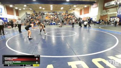 126 lbs Quarterfinal - Ethan Carey, Los Alamitos vs Damian Fajardo, Laguna Hills