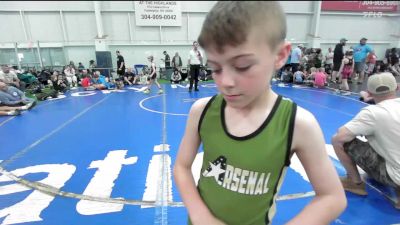58 lbs Round Robin 4 - Awaya Trail, Arsenal WV-Yth vs Thomas Reis, Central IL RAGE-Yth