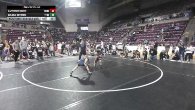 64.8-67.6 lbs Champ. Round 2 - Connor Roth, Bear Cave Wrestling Club vs Julian Myers, Teller Takedown Wrestling Club