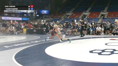 100 lbs Champ. Rd Of 16 - Axel Cuevas, Colorado vs Kanin Kumfer, Alaska