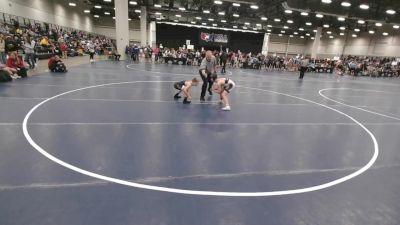 92 lbs Cons. Sub-semis - Cal Satterstrom, MN Elite Wrestling Club vs Kannin Keefhaver, Open Mats Wrestling Club