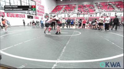 Final - Cooper Frank, HBT Grapplers vs Whitton Lindamood, Weatherford Youth Wrestling