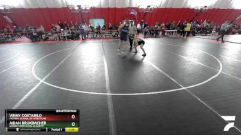 152 lbs Quarterfinal - Aidan Brukbacher, Askren Wrestling Academy vs Vinny Costabilo, Victory School Of Wrestling