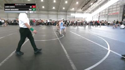 175 lbs Round 4 (8 Team) - Liam Costa, Freakztyle Wrestling vs Brian Denamen, West Geauga Wolverines