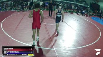 132 lbs Quarterfinal - Cole Clint, Idaho vs Benjamin Kohler, Utah