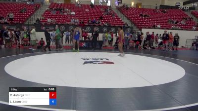 92 kg Cons 16 #1 - Christaun Astorga, Colorado vs Lusiano Lopez, Oregon