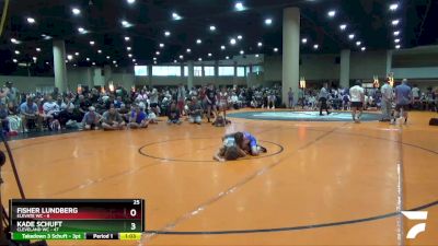 95 lbs Quarters & Wb (16 Team) - Kade Schuft, Cleveland WC vs Fisher Lundberg, Elevate WC