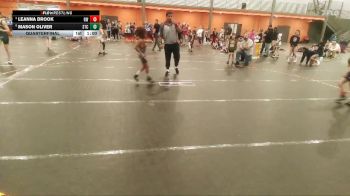 50/55/60 Quarterfinal - Leanna Drook, Grizzlies Wrestling Club vs Mason Oliver, Summerville Takedown Club