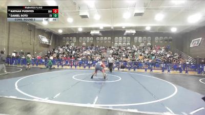 138 lbs Cons. Round 2 - Nathan Fuentes, Chowchilla vs Daniel Soto, East Bakersfield