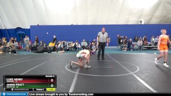 130 lbs Round 6 (10 Team) - Amrin Pratt, Death Sq vs Luke Henry, Warner