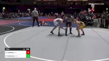 95 lbs Round Of 16 - Vinnie Gutierrez, Semper Fi WC vs Adrien Casillas, Safford WC