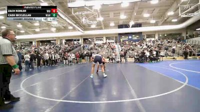 150 lbs Champ. Round 1 - Zach Kohler, Wasatch vs Cash McClellan, Westlake