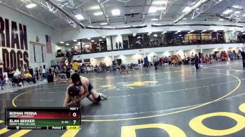 157 Freshman/Soph Cons. Semi - Elan Bekker, Henry Ford College vs Roman Perna, Averett University