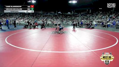 B6A-138 lbs Semifinal - Brooks Mccollom, Edmond North vs Gabe Blankenship, Bixby