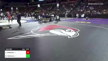 113 lbs Round Of 16 - Leo Maestas, Clovis West (CS) vs Koda Holeman, Clovis Hs (CS)