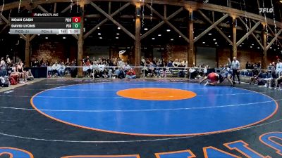 215 lbs Quarters & 1st Wb (16 Team) - David Lyons, Pierce County HS vs Noah Cash, Pike County