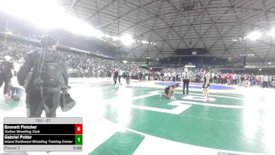 130 lbs Quarters - Mikaela Rivera, NWWC vs Aurora Ortiz, FordDynastyWrestlingClub