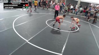 142-152 lbs Champ. Round 1 - Jack Hogan, G2 vs Kaidge Richardson, Lincoln-Way Wrestling Club