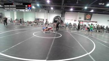 123 lbs Semifinal - Saana Sharma, The Roc vs TeHani Gacuma, Reign WC