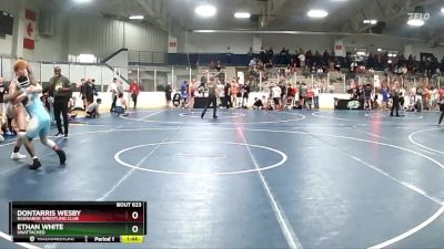 155 lbs Cons. Round 3 - Dontarris Wesby, Ragnarok Wrestling Club vs Ethan White, Unattached