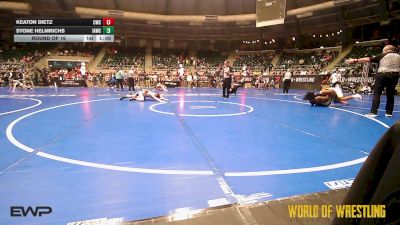 110 lbs Round Of 16 - Keaton Dietz, Cowboy Wrestling Club vs Stone Helmrichs, Immortal Athletics WC
