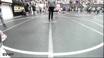 43 lbs Quarterfinal - Everett Collard, Standfast OKC vs Malakai King, OKC Saints Wrestling