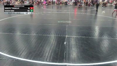80-85 lbs Round 1 - Kason Kidd, Treehouse Wrestling Academy vs Josilyn **Wisecup, Dayton Bandits