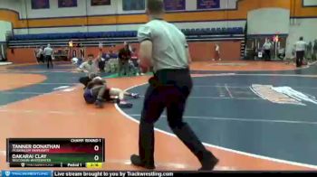 141 lbs Champ. Round 1 - Tanner Donathan, Muskingum University vs Dakarai Clay, Wisconsin-Whitewater