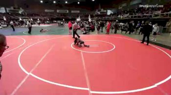 61 lbs Rr Rnd 1 - Kaevein Harris, Bear Creek vs Adam Cerecero, Hugoton WC