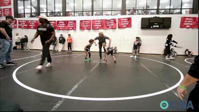 43-46 lbs Consolation - Ryder Hall, Tecumseh Youth Wrestling vs Zayden Lewis, Team Nomad