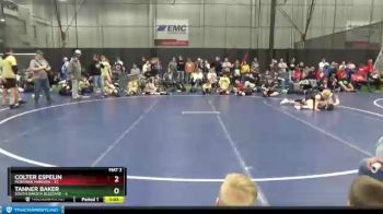 115 lbs Round 2 (6 Team) - Colter Espelin, Montana Maroon vs Tanner Baker, South Dakota Blizzard