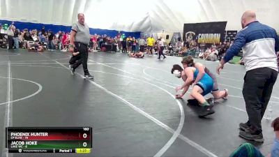 160 lbs Round 5 (8 Team) - Phoenix Hunter, CP Elite vs Jacob Hoke, Lake WC