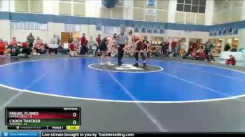 175 lbs Semis (4 Team) - Caden Thacker, Mater Dei vs Miguel Flores, Center Grove