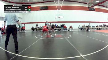 165 lbs 1st Place Match - Jiovanni DeChicchis, Washington And Jefferson College vs De`Mier Hamilton, Washington And Jefferson College