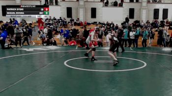 113 lbs Consi Of 8 #1 - Patrick Syski, Catholic Memorial vs Miguel Rivera, Brockton