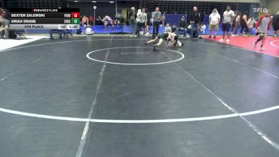 75 lbs 5th Place - Dexter Zalewski, Perry vs Uriah Drane, Chesapeake