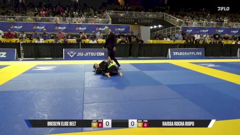 Raissa Rocha Bispo vs Breslyn Elise Belt 2026 Pan Kids Jiu-Jitsu IBJJF Championship