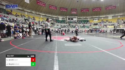 70 lbs Round Of 16 - Clayton Smith, Gentry Youth Organization Wrestling vs James Boykin, Mountain Home Flyers Youth Wrestling Club