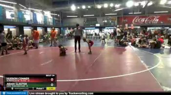 50 lbs Placement Matches (16 Team) - Hudson Conner, Alabama Elite - Black&nbsp; vs Aidan Slagter, Some Tennessee Kids