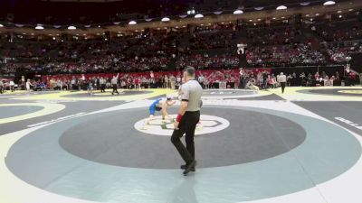 106 lbs Cons. Quarters - Brian Fulton, Miami East vs Bryce Books, Garaway