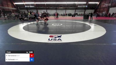 105 kg Final - Peter Terranova, Buxton vs Hayden Schwab, Iawc/ Don Bosco Hs