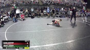 55 lbs Finals (8 Team) - Brody Owens, Kansas Copperhead vs Zane Safford, Team Texas Blue