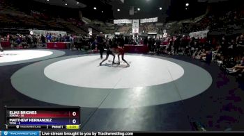 106 lbs Round 3 (16 Team) - Elias Briones, SDIKWA vs Matthew Hernandez, TCWA